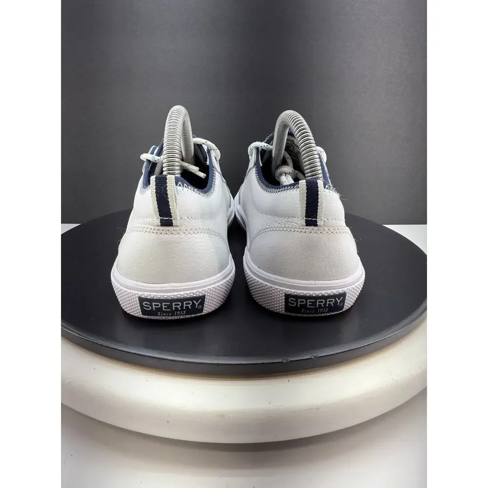 Sperry Deckfin Youth Top-Sider Size 5.5 Sneaker White Casual‎ Shoes Sneakers